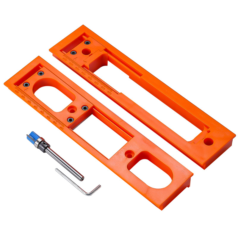 Woodworking Project Plans - 1Pc Hinge Mortise Template Invisible Hinge