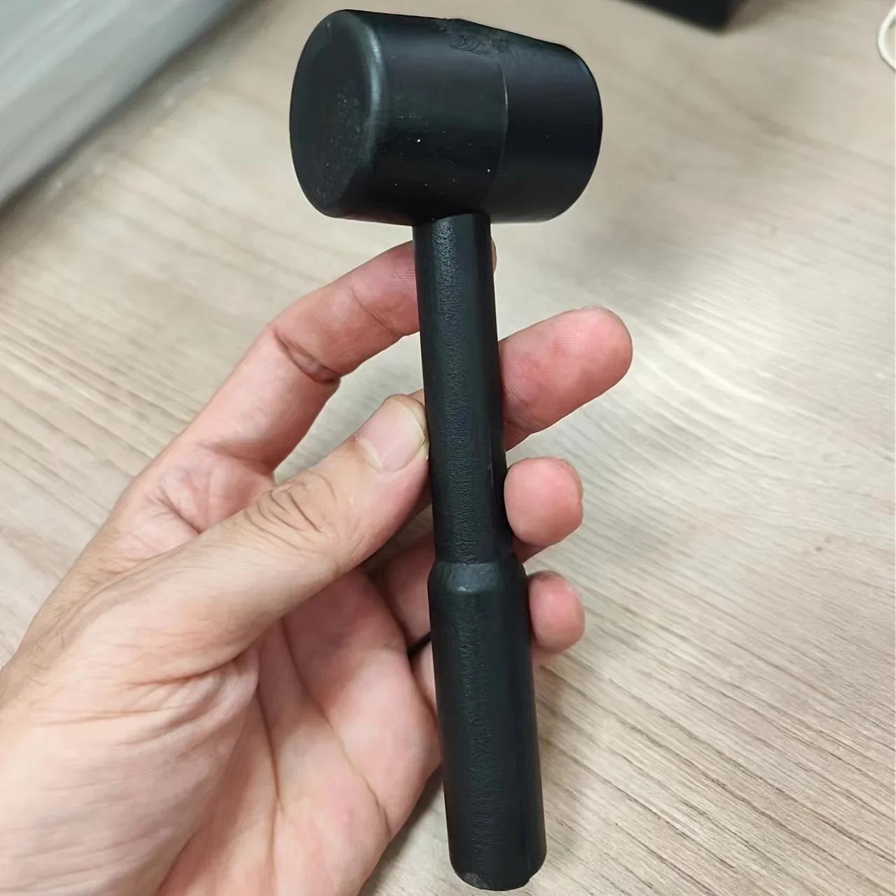 Woodworking Gift Ideas - Black Rubber Mallet - Durable And