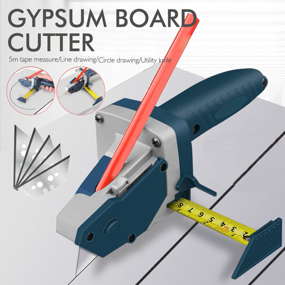 Woodworking Project Plans - Gypsum board cutter, with tape measure