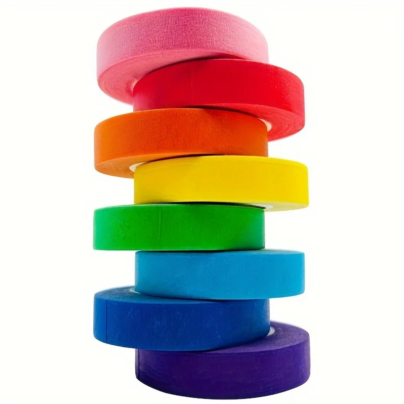 Woodworking Project Plans - 6 Rolls of Colored Masking Tape,