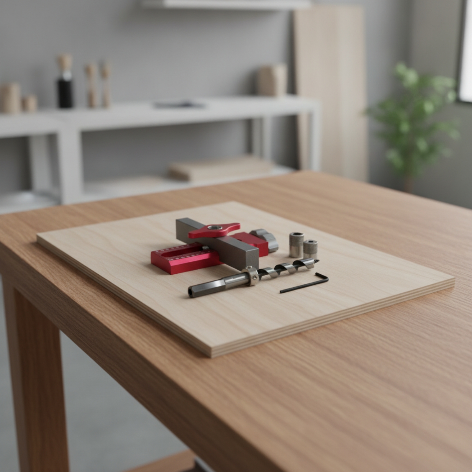 Woodworking Jig - Cabinet Door Installation Jig Aluminum Alloy