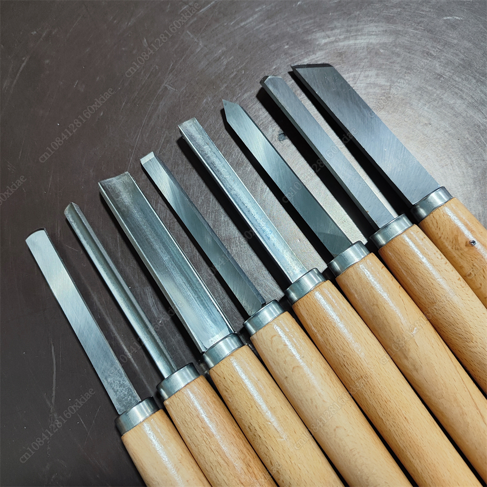 Skew Chisel Wood - Wood Lathe Chisel Set Turning Tools