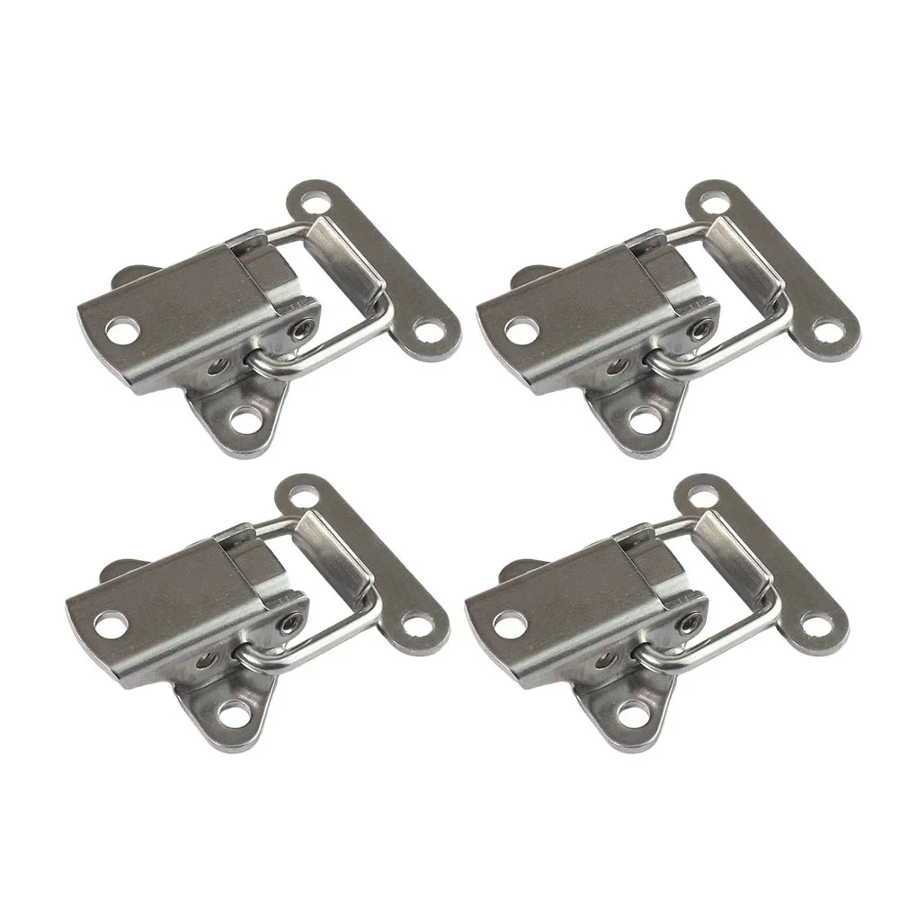 Woodworking Project Plans - 4pcs Tool Box Buckle Hook Lock