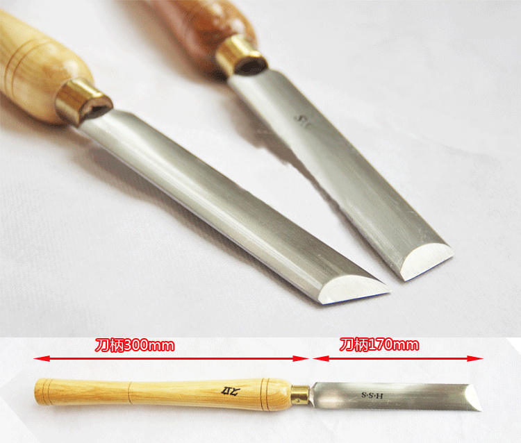 A2014-A HSS Oval Skew Chisel 2 - مراجعة Skew Chisel Wood وسعره