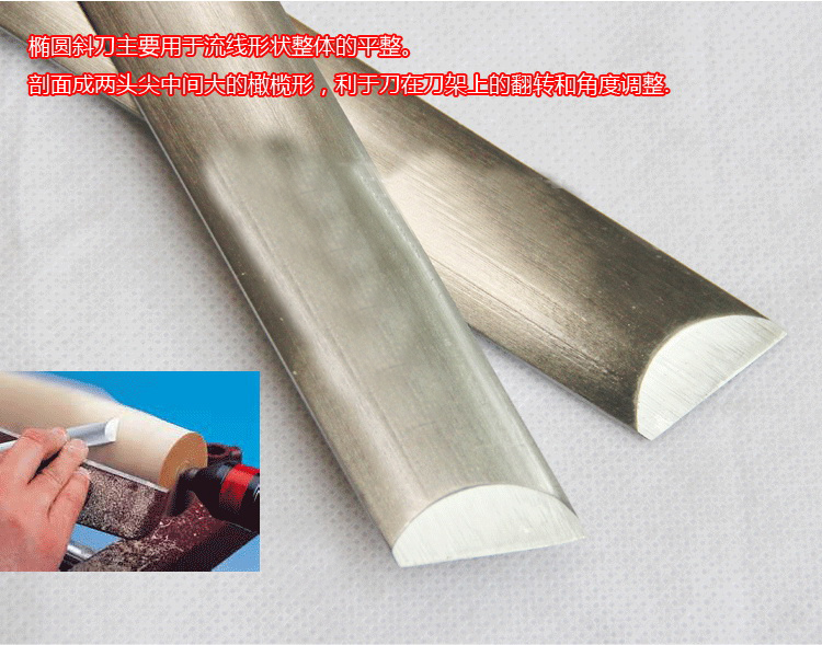 A2014-A HSS Oval Skew Chisel 2 - مراجعة Skew Chisel Wood وسعره
