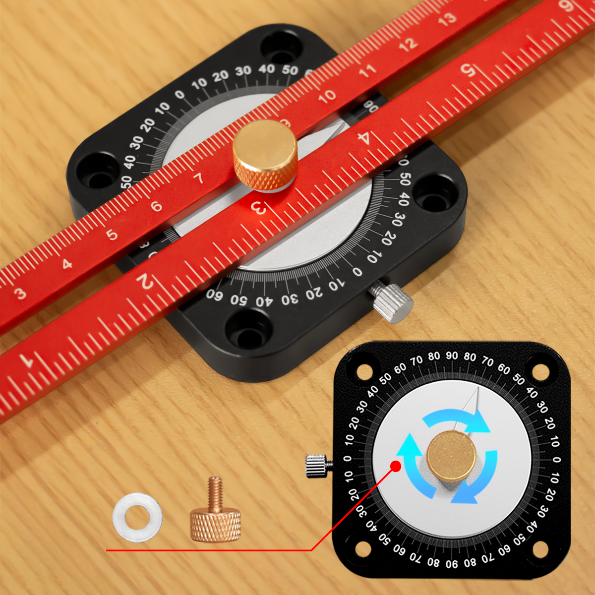 New Woodworking Scriber 360° P - مراجعة Woodworking Project Plans وسعره