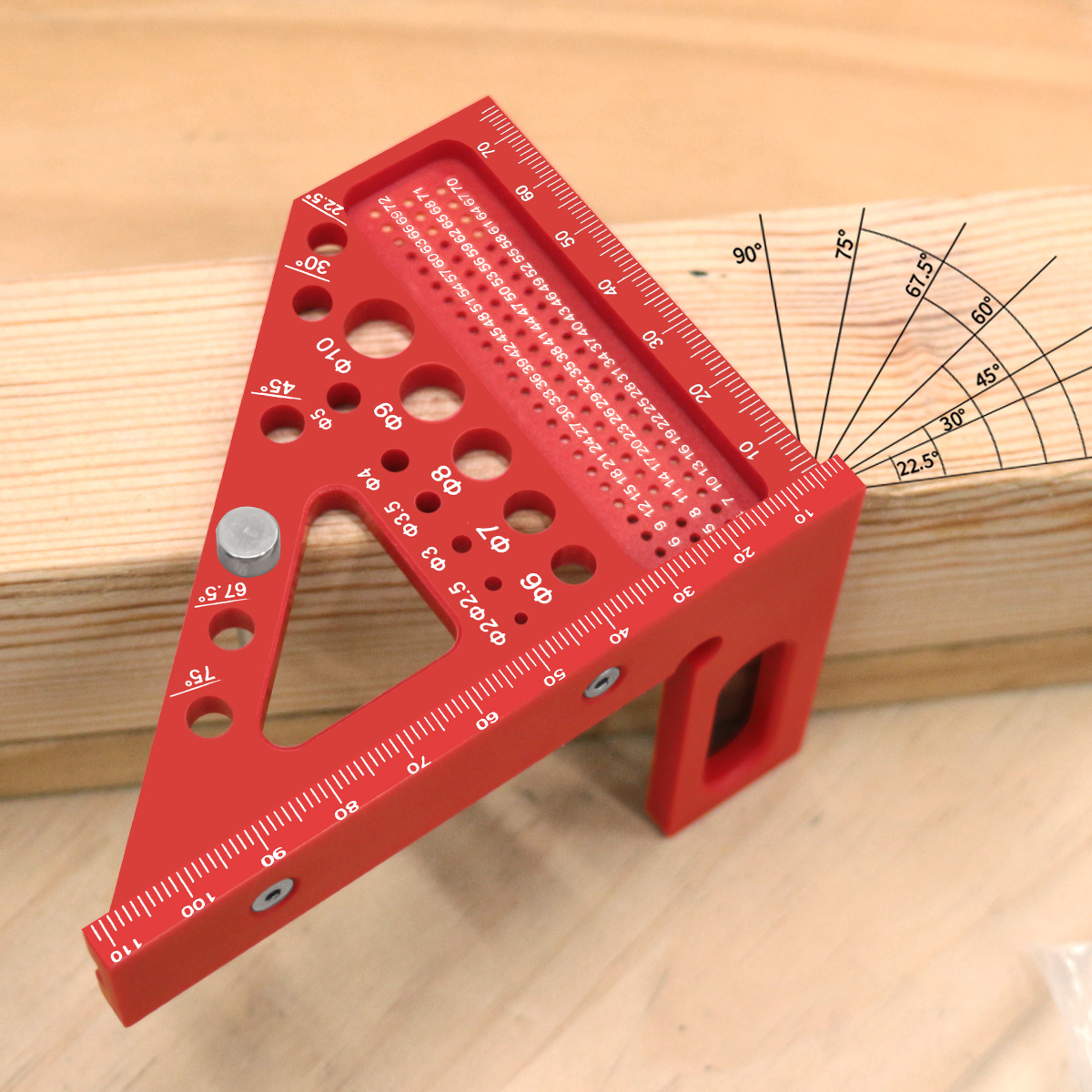 3D Multi-Angle Measuring Ruler - مراجعة Woodworking For Engineers وسعره