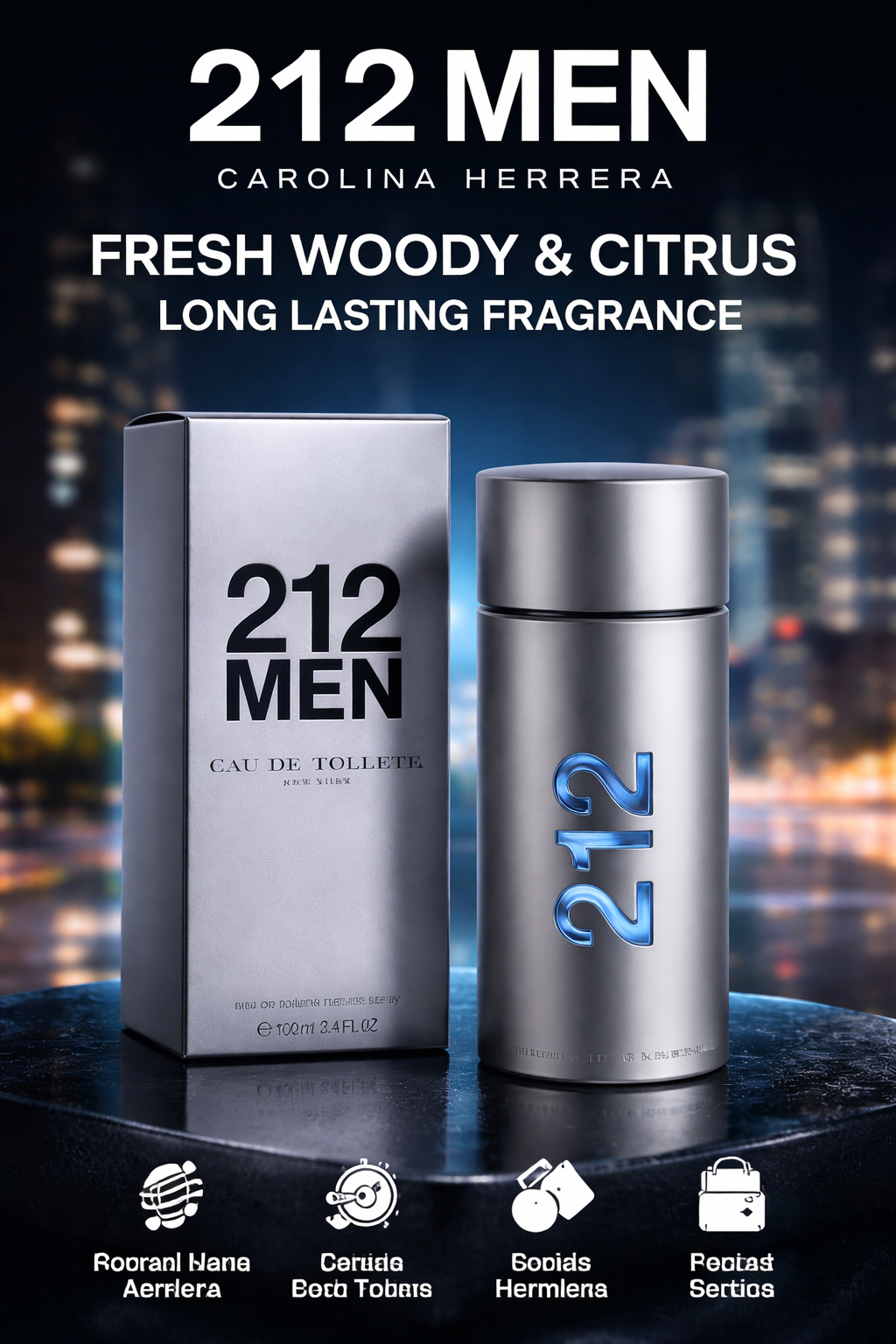 212 Men Perfume 100ml 3.4oz ED - مراجعة Woodworking Gift Ideas وسعره