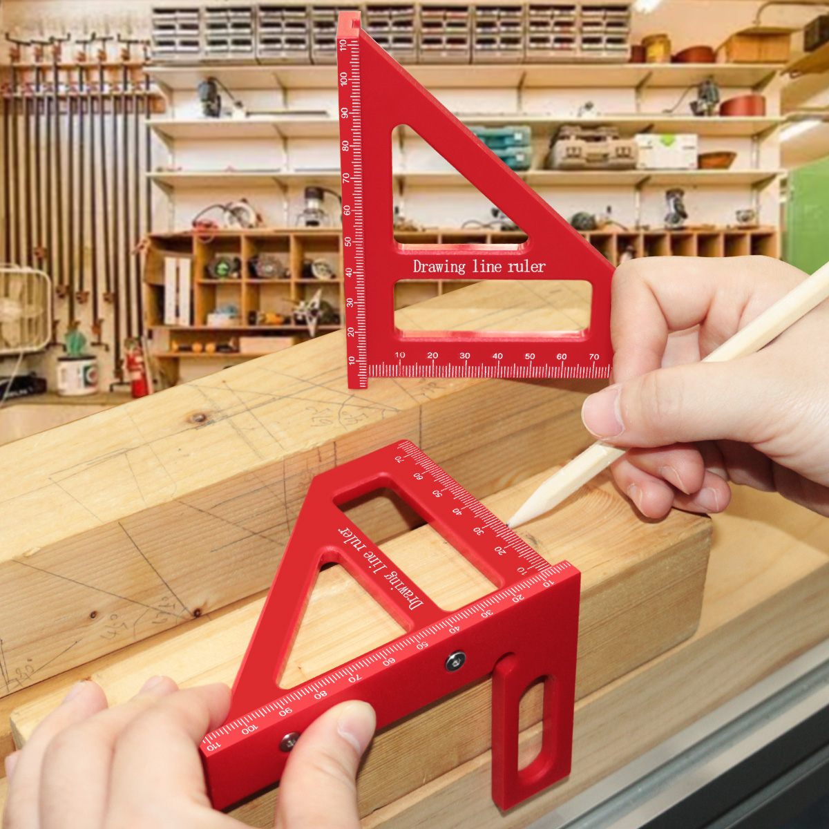 45°/90° Multi-Angle Plastic St - مراجعة Woodworking Project Plans وسعره