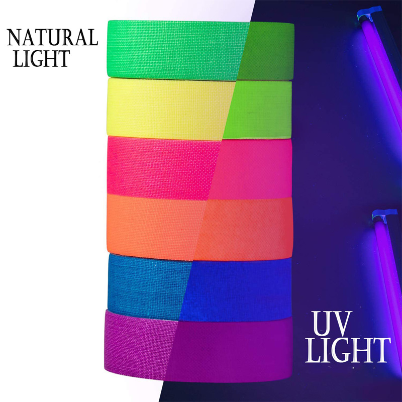 5Meter 6 Colors Neon Gaffer Cl - مراجعة Woodworking Uv Light وسعره