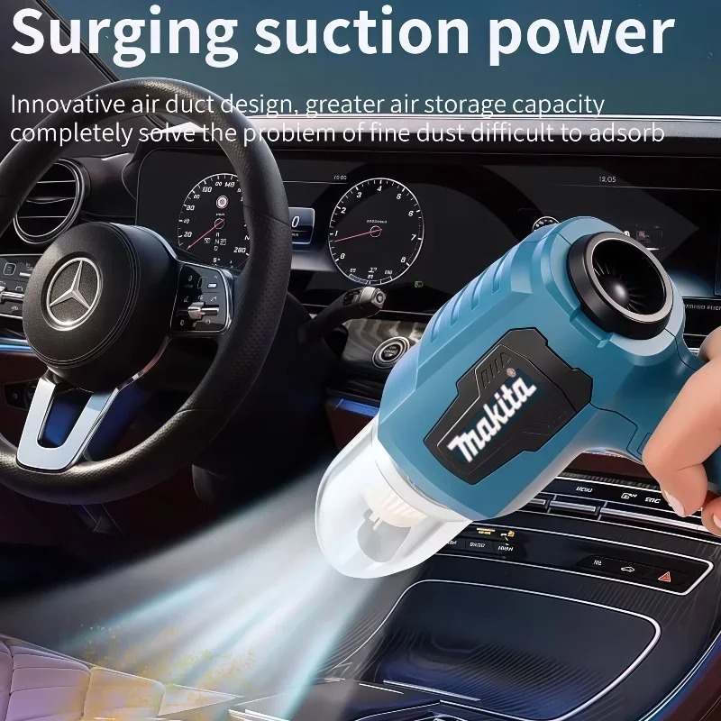 Makita Cordless Vacuum Cleaner - مراجعة Woodworking Vacuum System وسعره