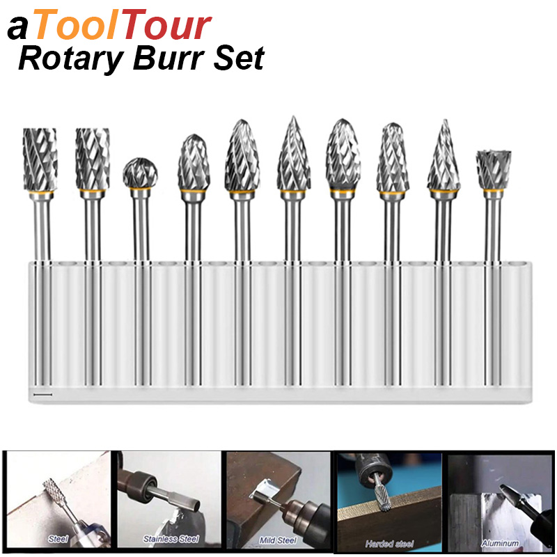Tungsten Carbide Burr Set Bear - مراجعة Woodworking Files And Rasps وسعره