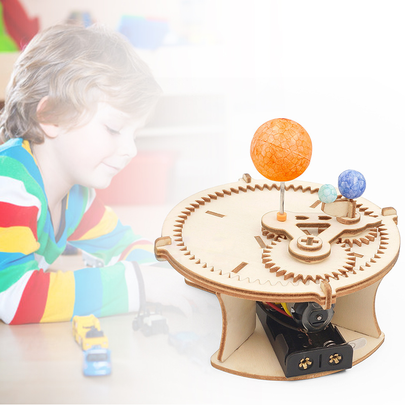 Solar System Astronomy Sun Ear - مراجعة Woodworking Kits For Kids وسعره