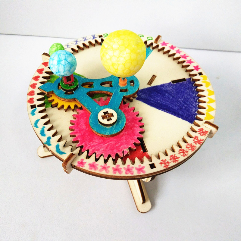 Solar System Astronomy Sun Ear - مراجعة Woodworking Kits For Kids وسعره