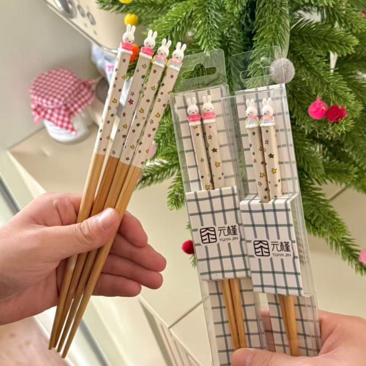 Kawaii Miffy Rabbit Chopsticks - مراجعة Woodworking Ideas وسعره