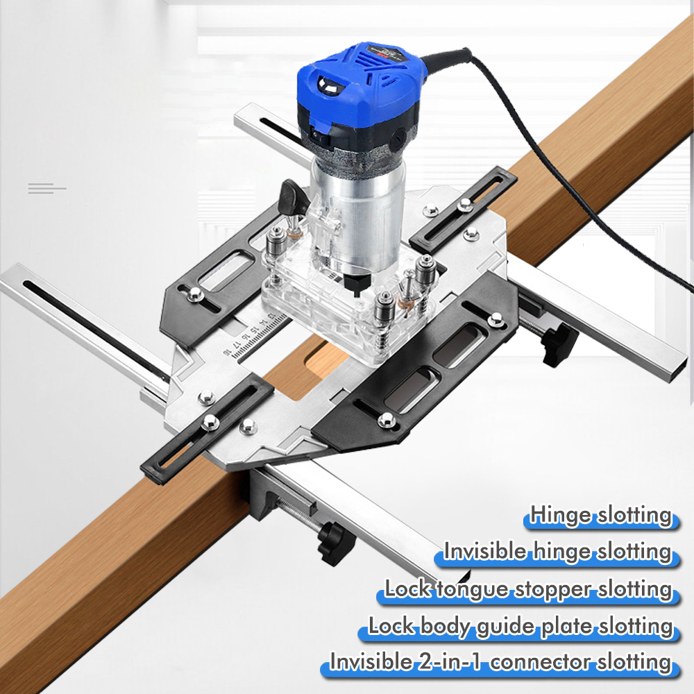 Door Hinge Template Hole Guide - مراجعة Woodworking Project Plans وسعره