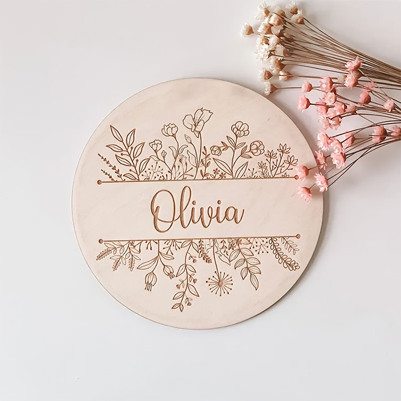 Personalized Floral Engraved N - مراجعة Woodworking Room وسعره