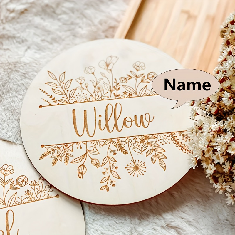 Personalized Floral Engraved N - مراجعة Woodworking Room وسعره
