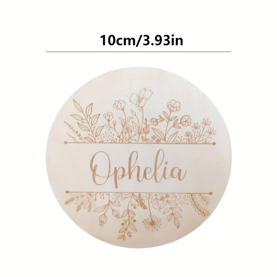 Personalized Floral Engraved N - مراجعة Woodworking Room وسعره