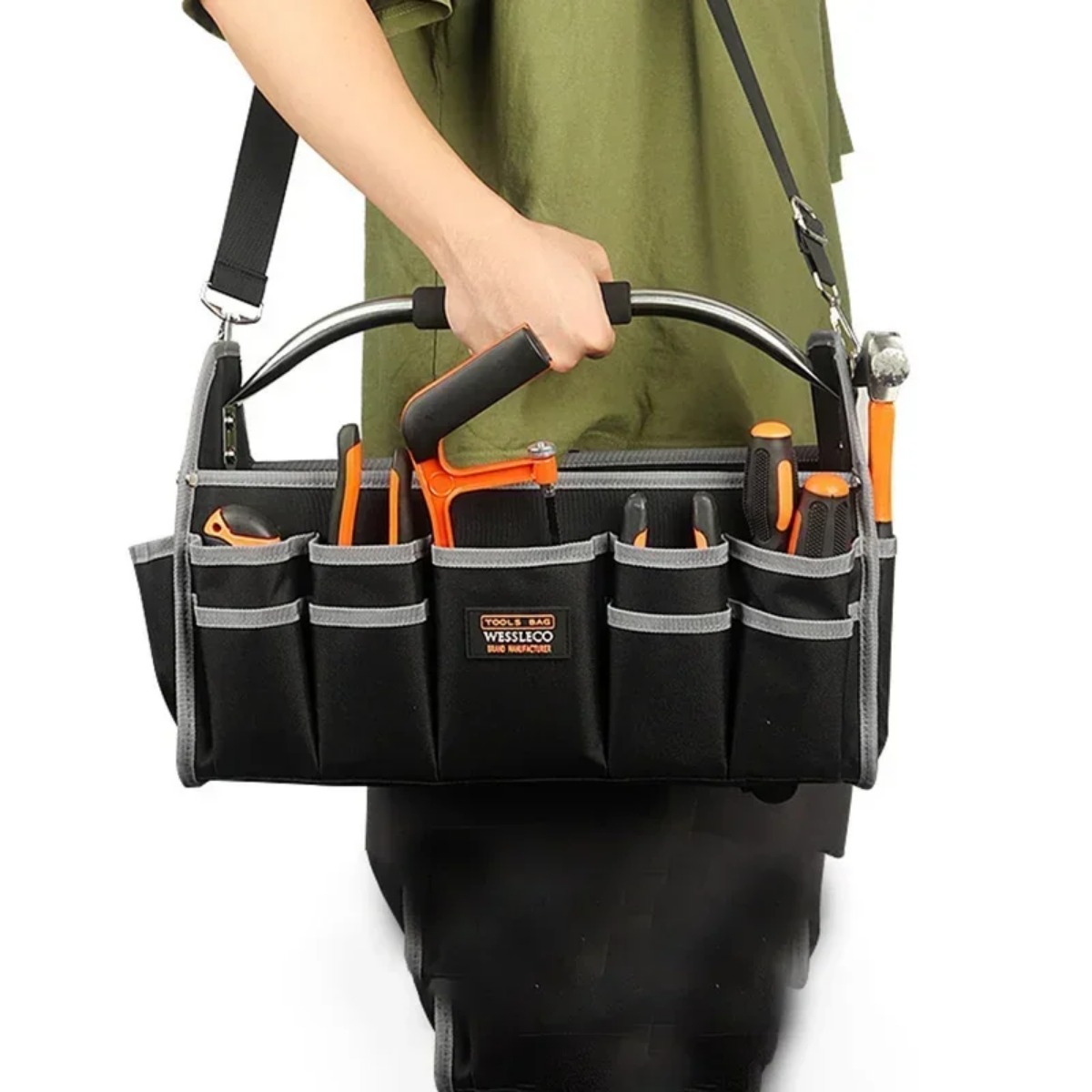 1680D Oxford Cloth Tool Bag Ir - مراجعة Woodworking Youtube Free وسعره