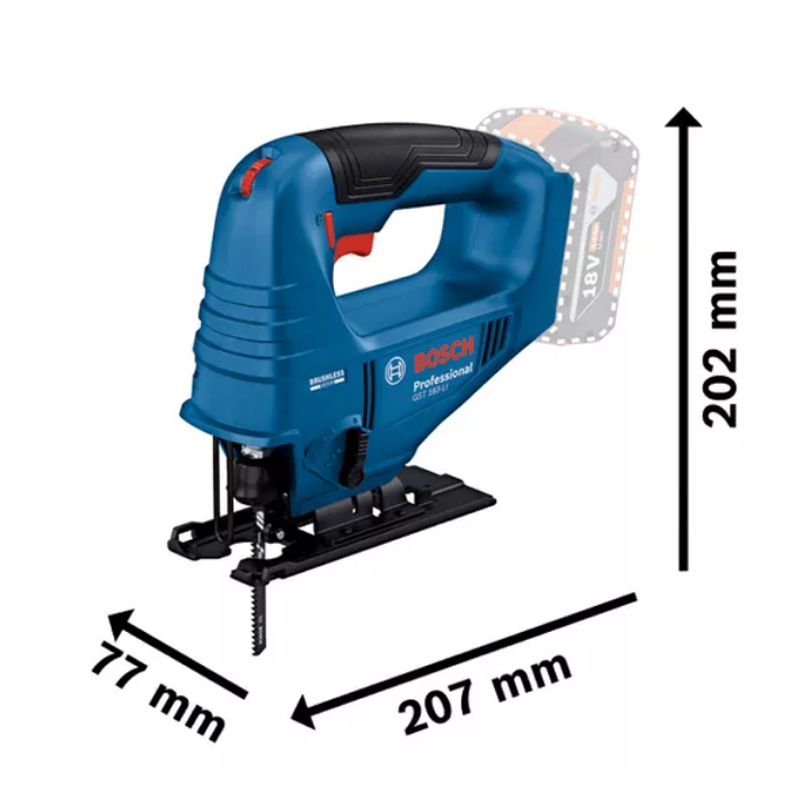 Bosch GST 183-LI Professional  - مراجعة Woodworking Jig وسعره