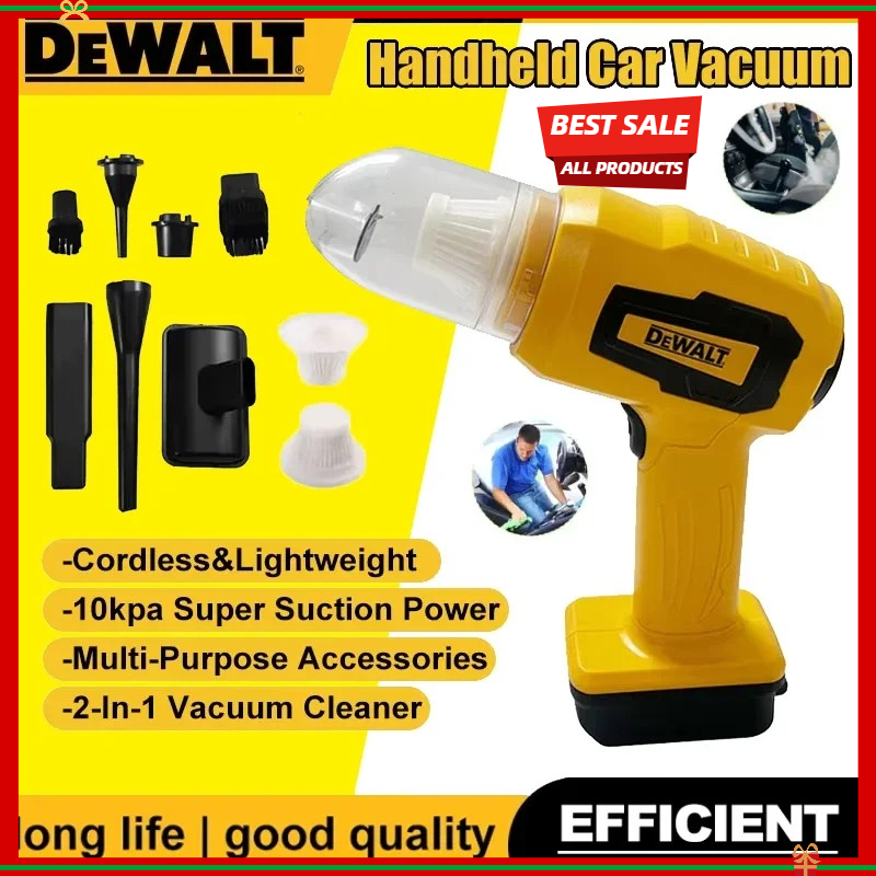 DEWALT Handheld Car Vacuum Cle - مراجعة Woodworking Vacuum System وسعره