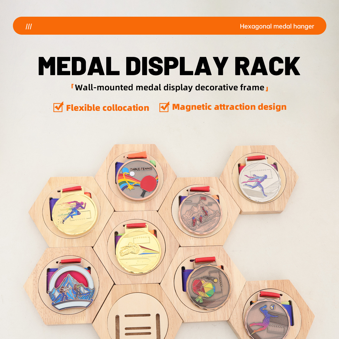DIY Honeycomb Medal Wall Mount - مراجعة Woodworking Room وسعره
