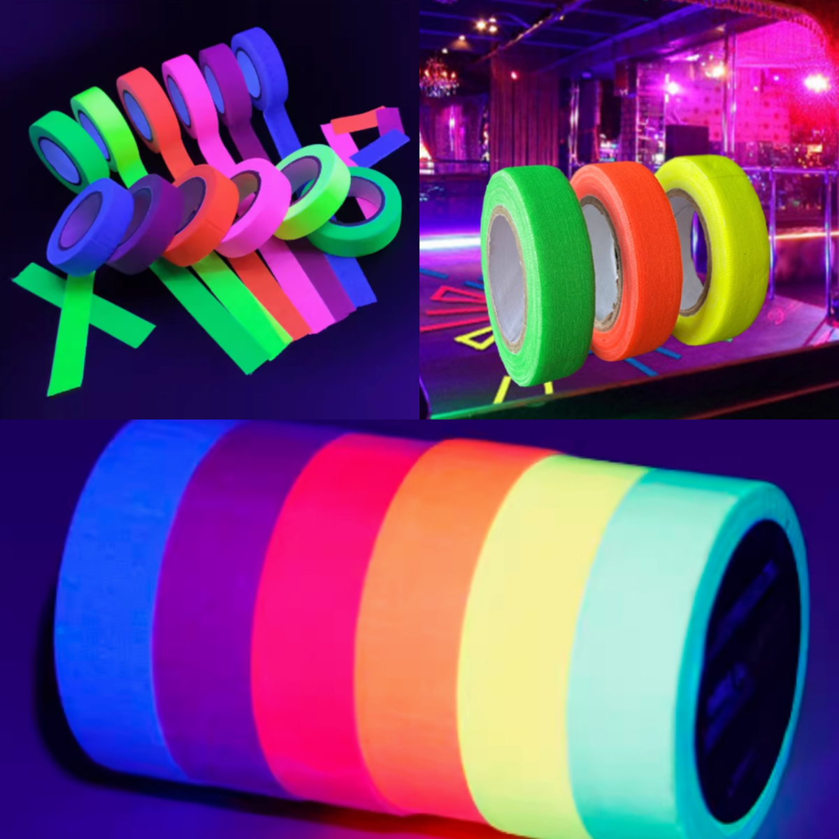 5Meter 6 Colors Neon Gaffer Cl - مراجعة Woodworking Uv Light وسعره