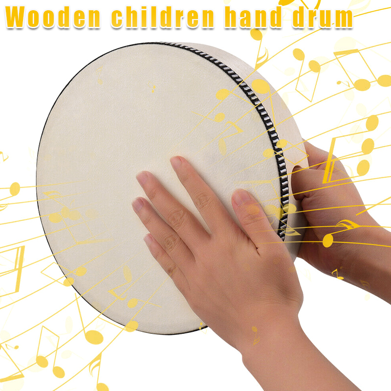 Children Wooden Hand Drum Conv - مراجعة Woodworking Kits For Kids وسعره
