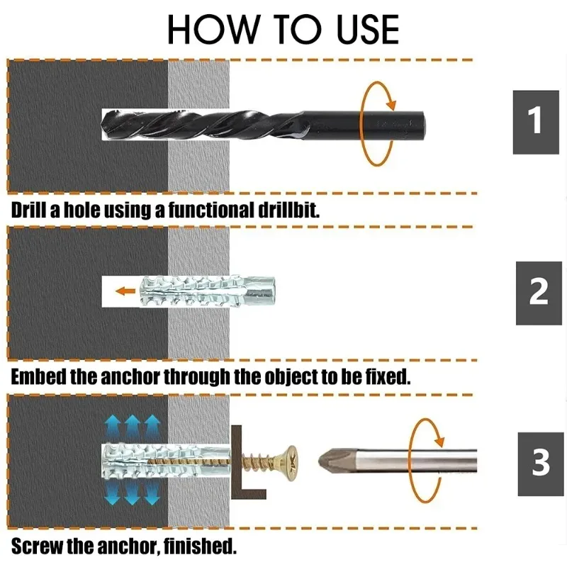 50/10sets Metal Serrated Expan - مراجعة Woodworking Youtube Free وسعره