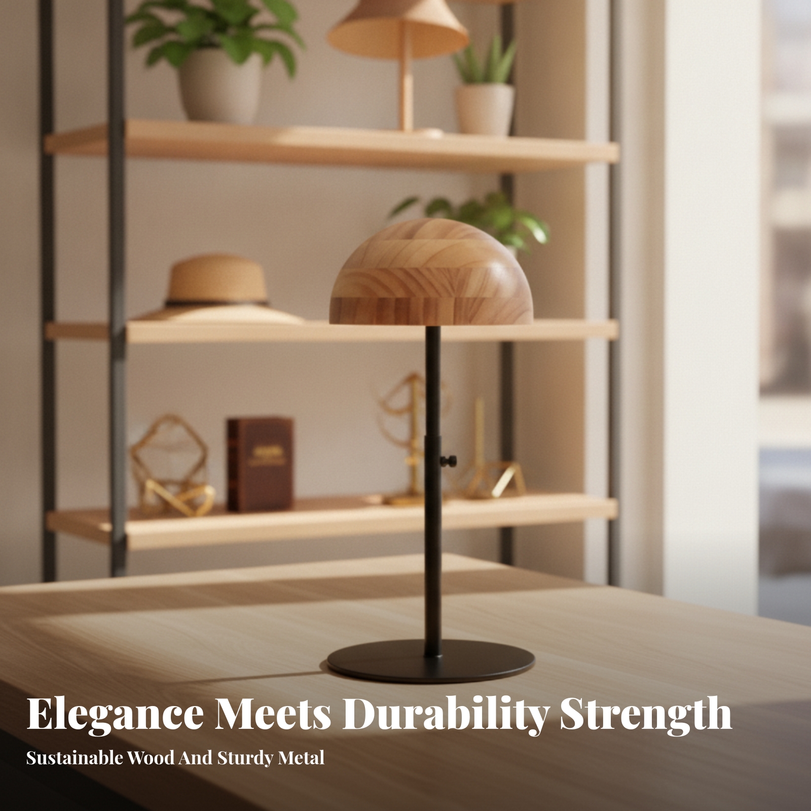 Hat Display Stand Dome Shaped  - مراجعة Woodworking Ideas وسعره