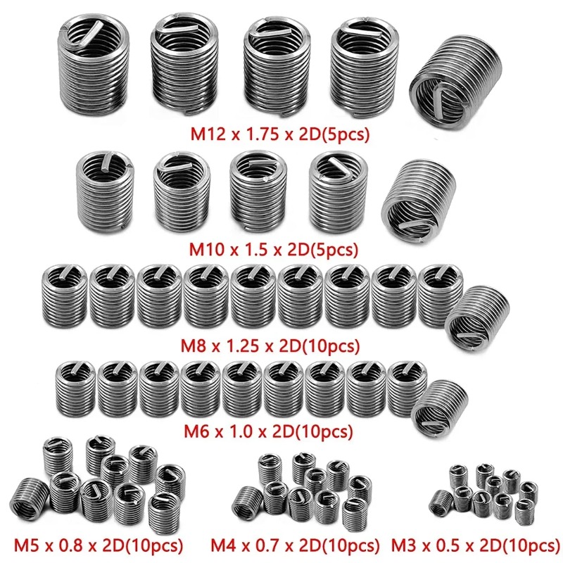 60pcs Stainless Steel Spiral W - مراجعة Woodworking Finishing وسعره