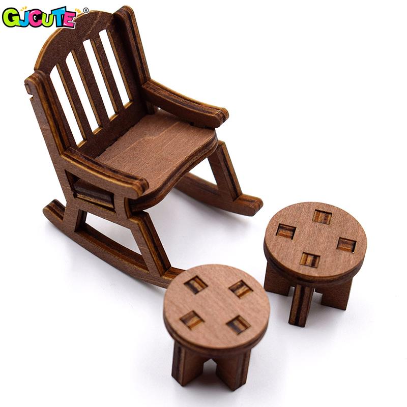 1：12 Dollhouse Mini Park Table - مراجعة Woodworking Room وسعره