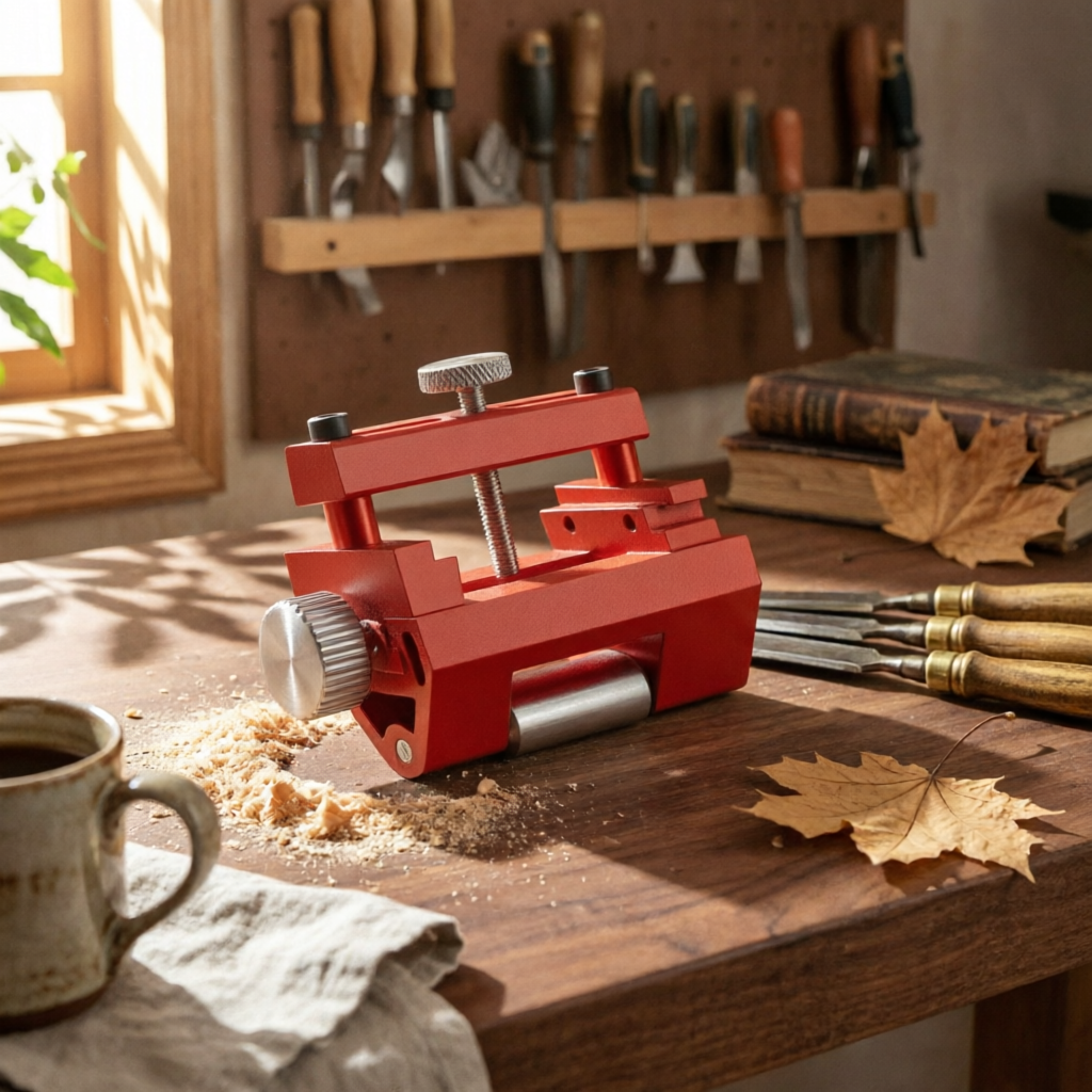 Fixed-Angle Sharpening Jig Adj - مراجعة Woodworking Jig وسعره