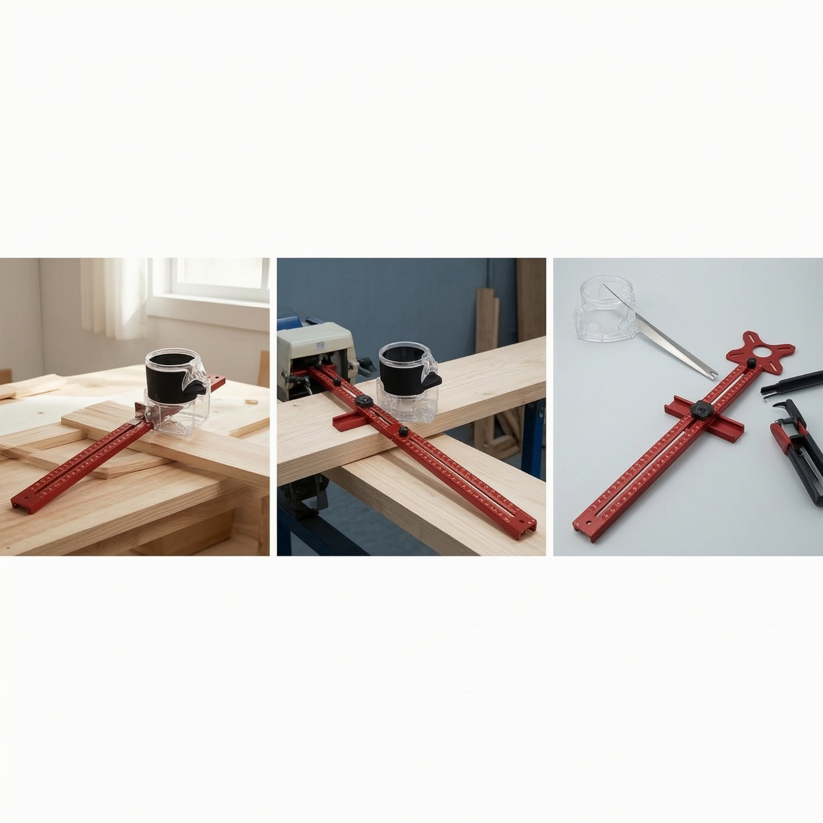 Router Circle Cutting Guide Ad - مراجعة Woodworking Jig وسعره