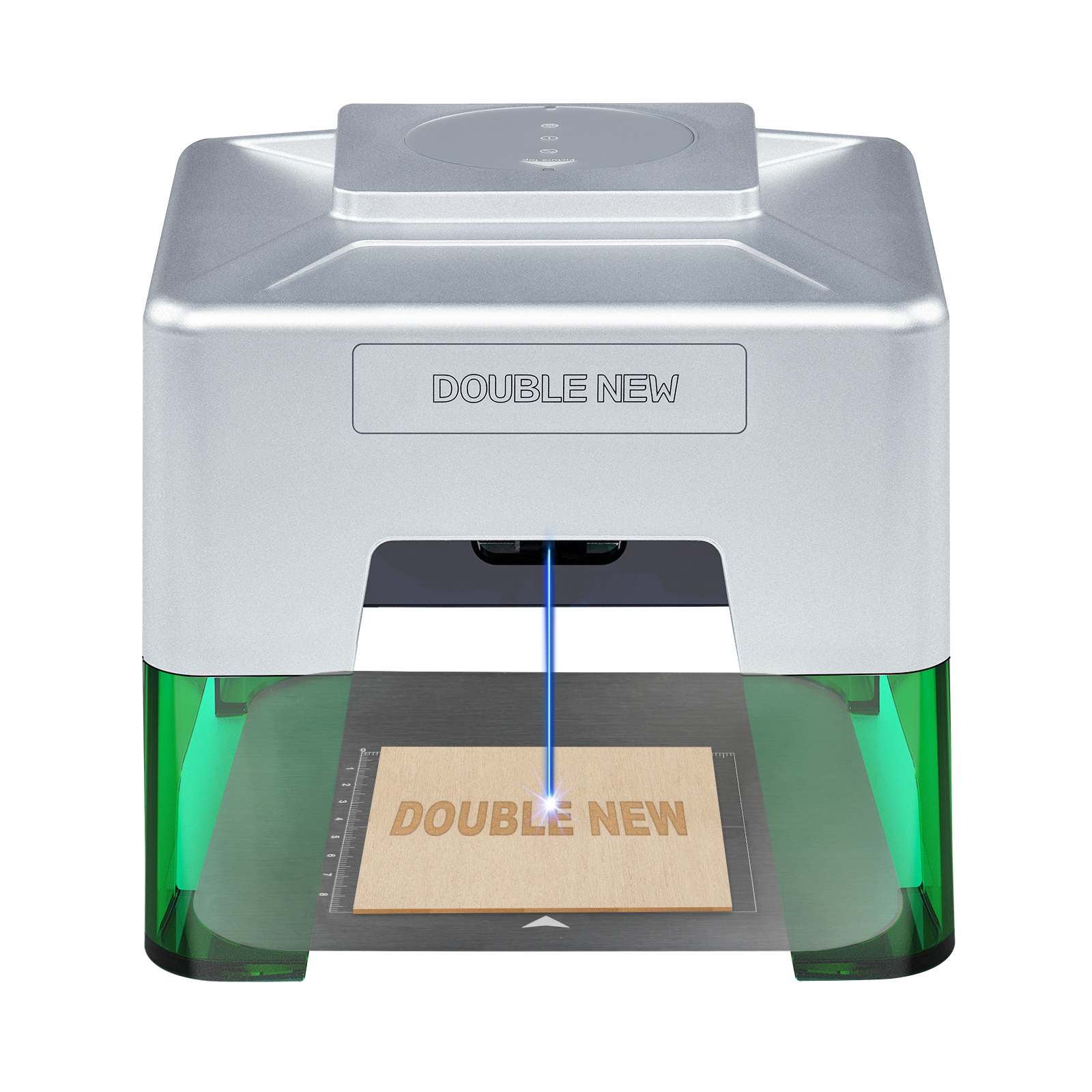 3W Mini Laser Engraver Portabl - مراجعة Woodworking Logos وسعره