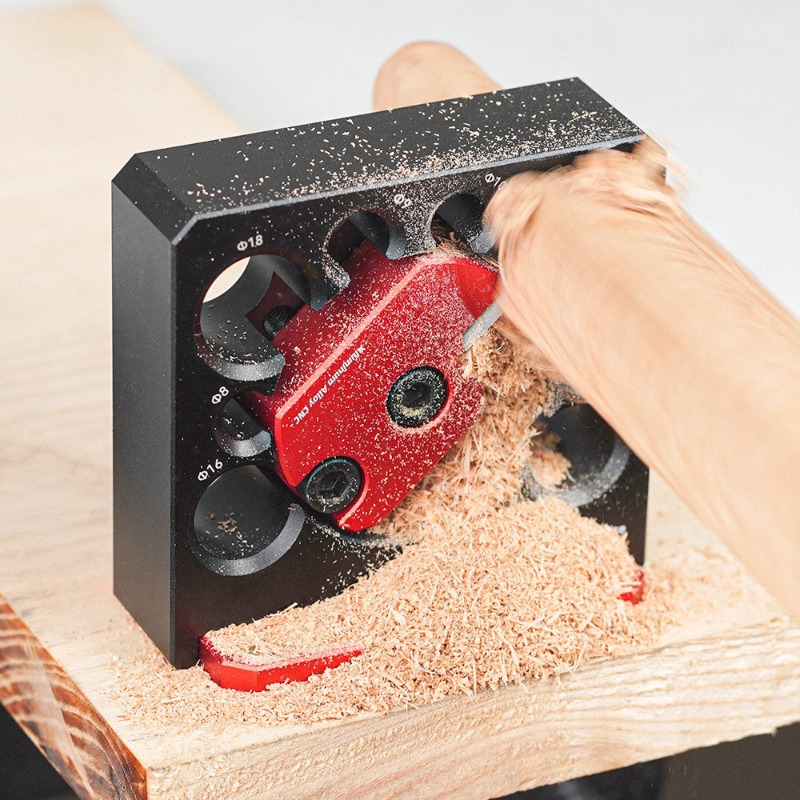 Electric Drill Round Rod Makin - مراجعة Woodworking Jig وسعره
