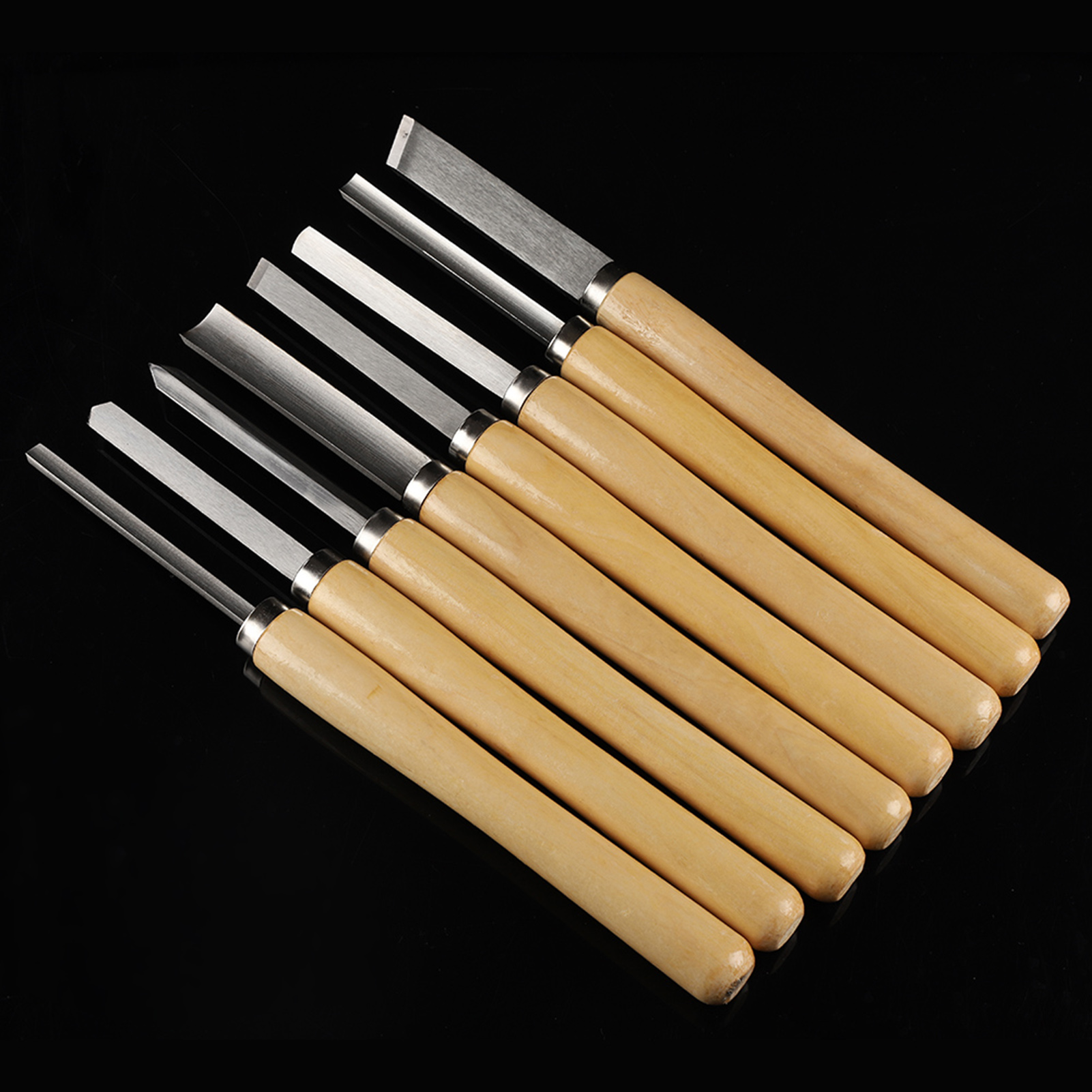 【Sale】8PCS/set Wood Lathe Chis - مراجعة Skew Chisel Wood وسعره