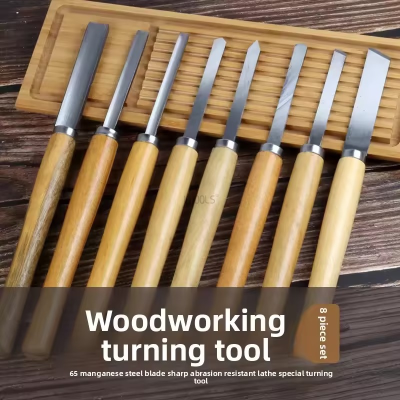 New 8Pcs/set Wood Carving Knif - مراجعة Skew Chisel Wood وسعره