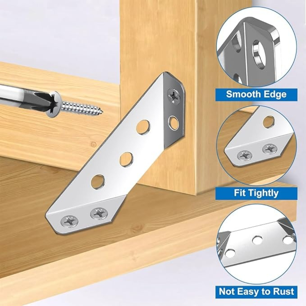 1-120Set Furniture Corner Conn - مراجعة Woodworking Shop وسعره