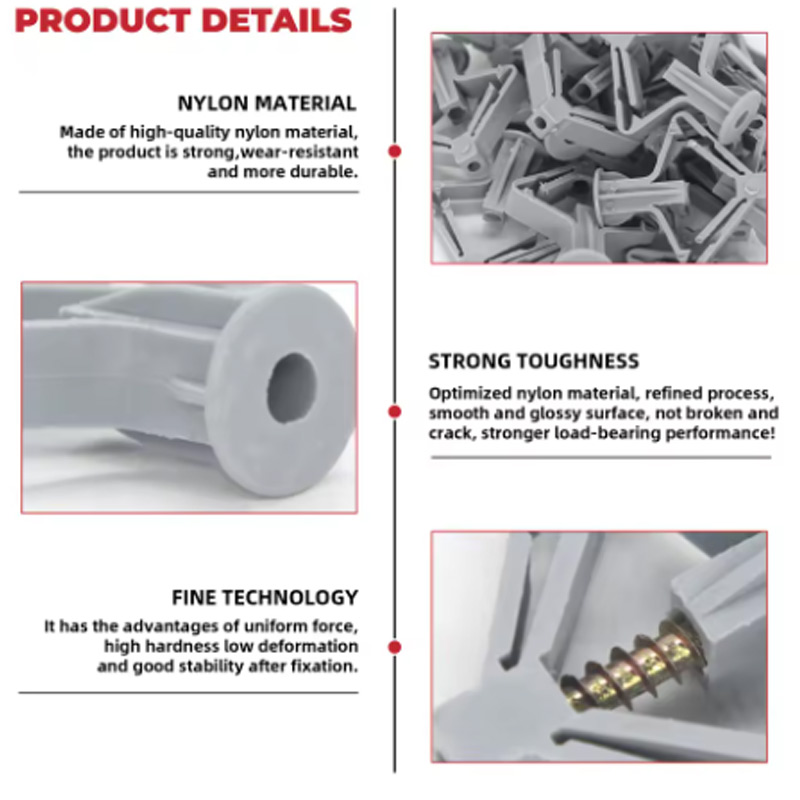 100pcs Drywall Anchor Kit Holl - مراجعة Woodworking Youtube Free وسعره