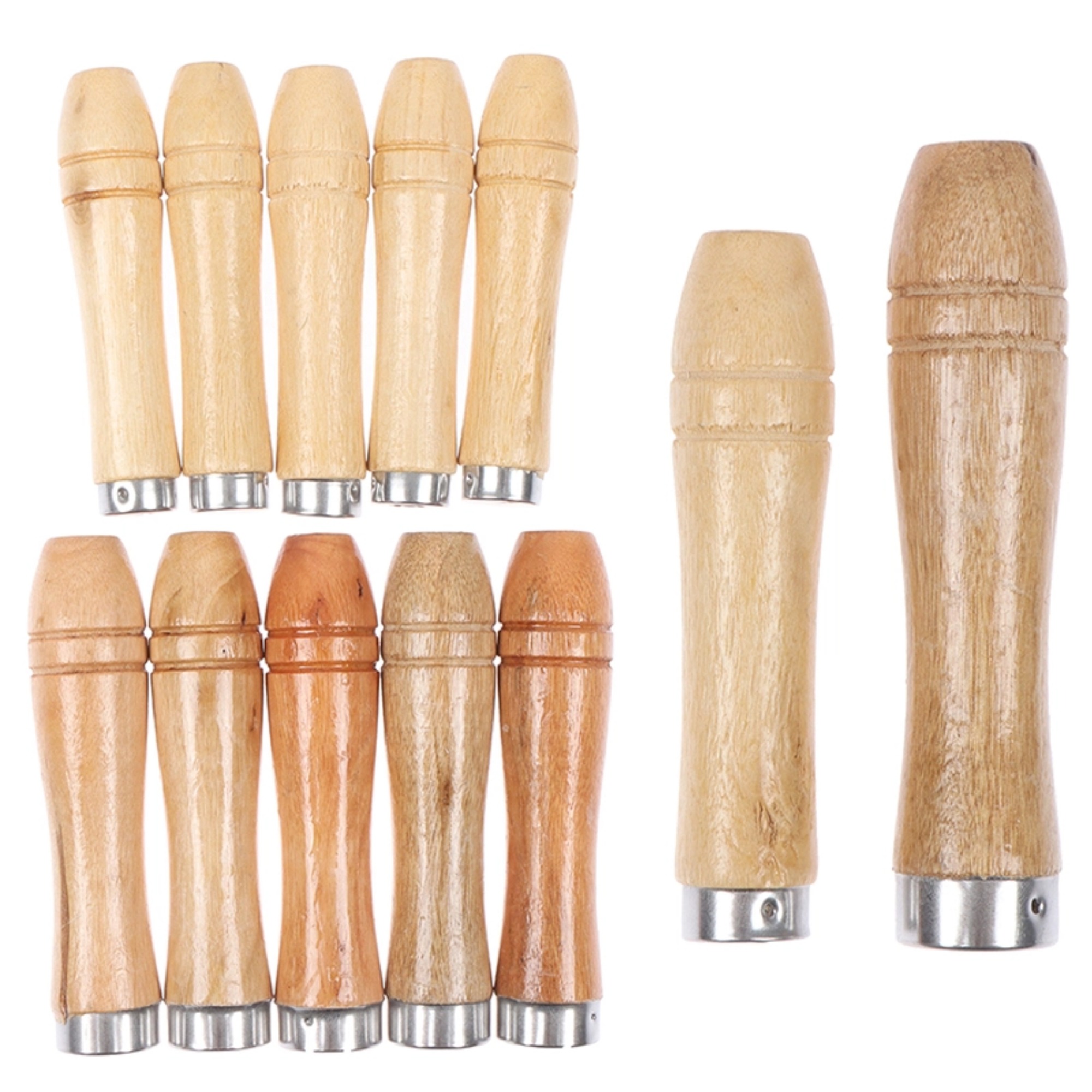 5Pcs 9/11cm Wooden File Handle - مراجعة Woodworking Files And Rasps وسعره