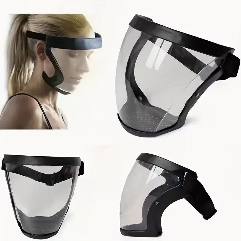 Reusable and Heat Resistant Fa - مراجعة Woodworking Face Shield وسعره