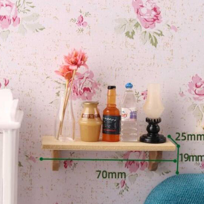 1pcs 1:12 Dollhouse Wood Wall  - مراجعة Woodworking Room وسعره