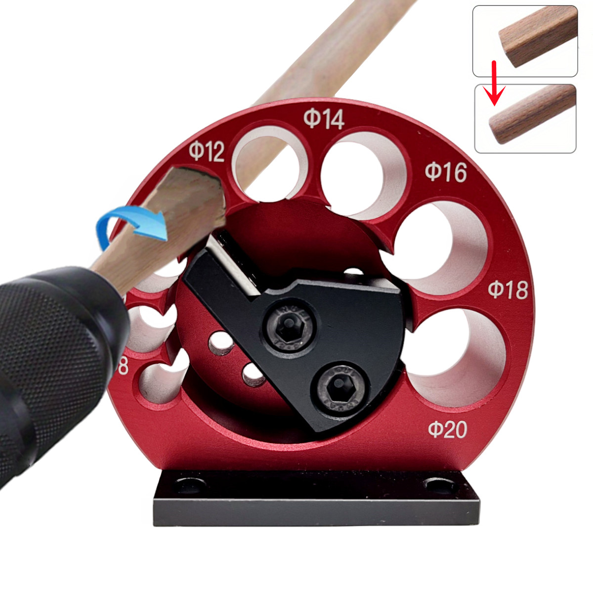 8-Holes Adjustable Dowel Maker - مراجعة Woodworking Or Woodworking وسعره