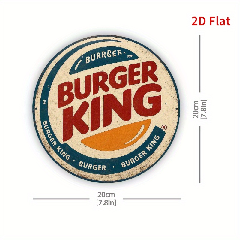 Burger King Retro wooden logo  - مراجعة Woodworking Logos وسعره