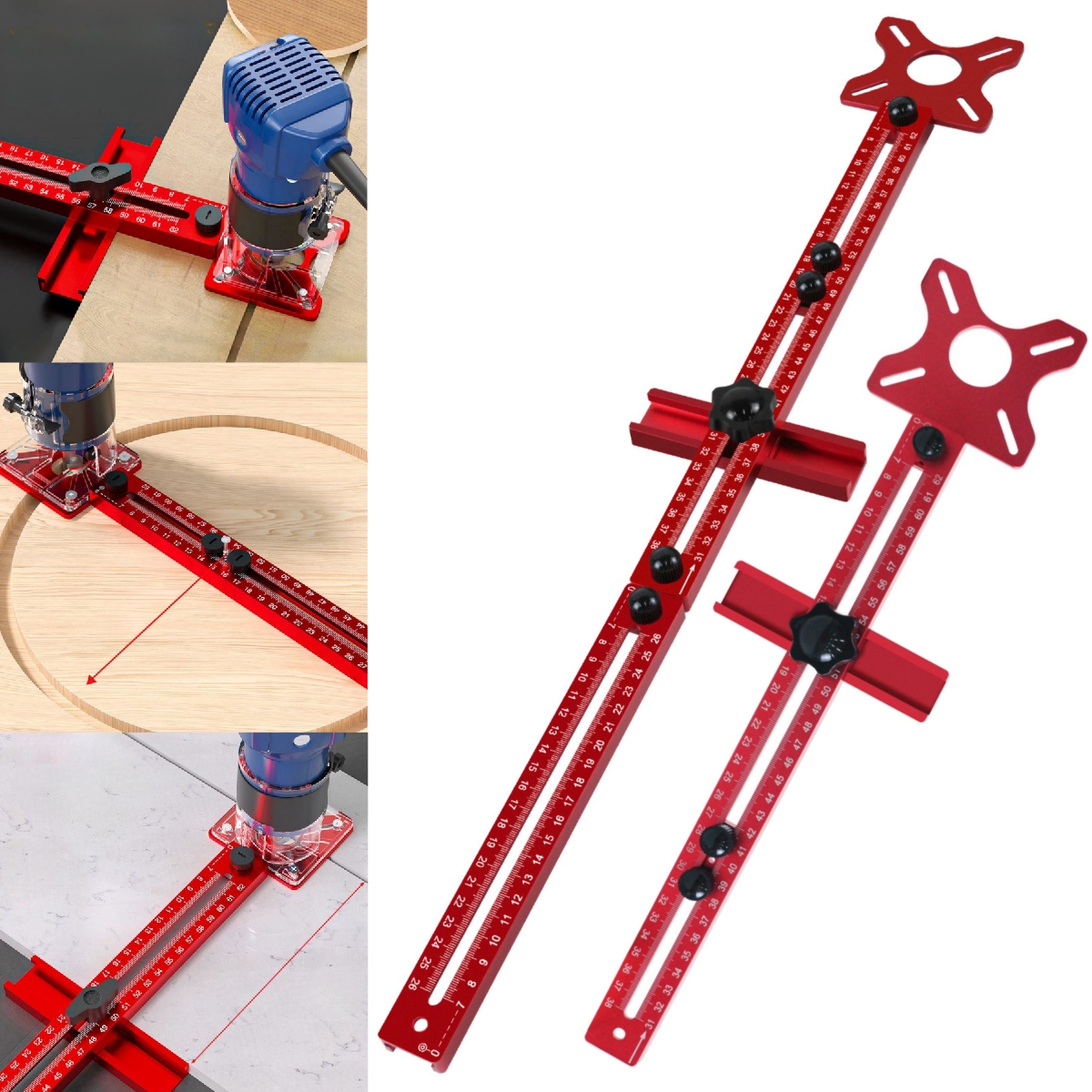 Extended 3 in 1 Router Milling - مراجعة Woodworking Rasp وسعره