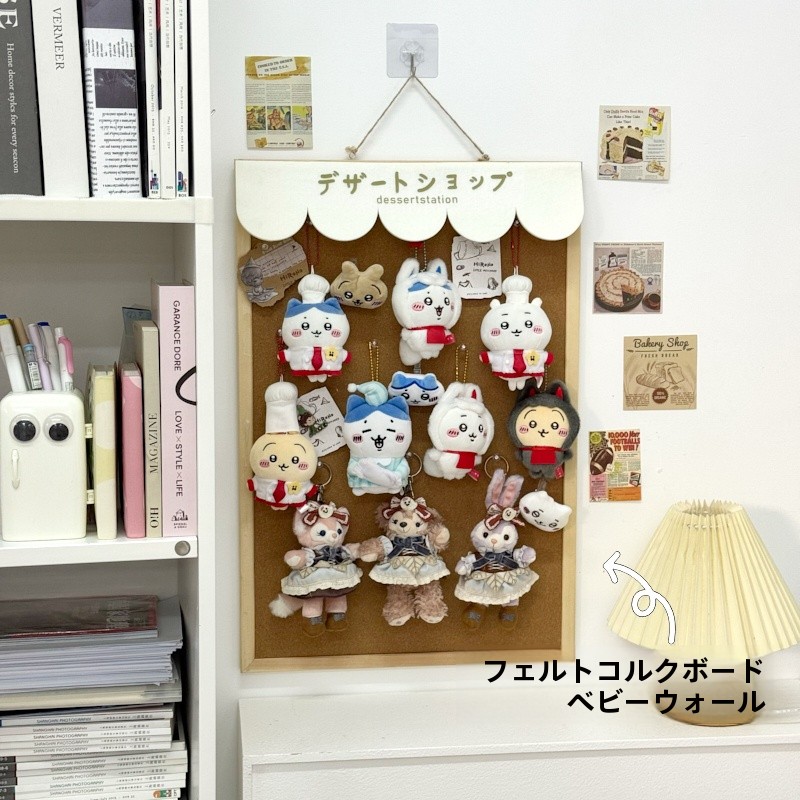 Felt Cork Board with Roof Boar - مراجعة Woodworking Room وسعره