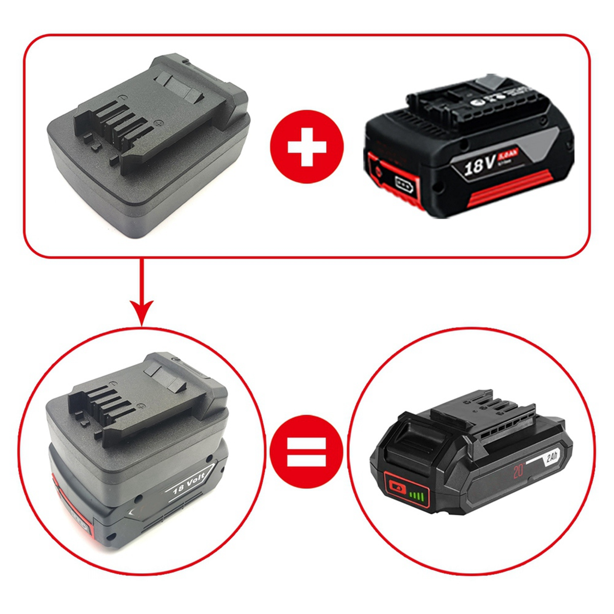 N37R_NL Battery Adapter for Bo - مراجعة Woodworking Nl وسعره