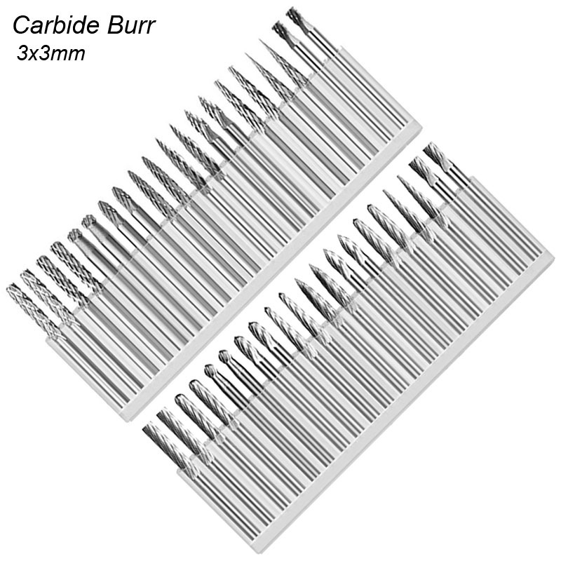 3mm Shank Tungsten Carbide Bur - مراجعة Woodworking Files And Rasps وسعره
